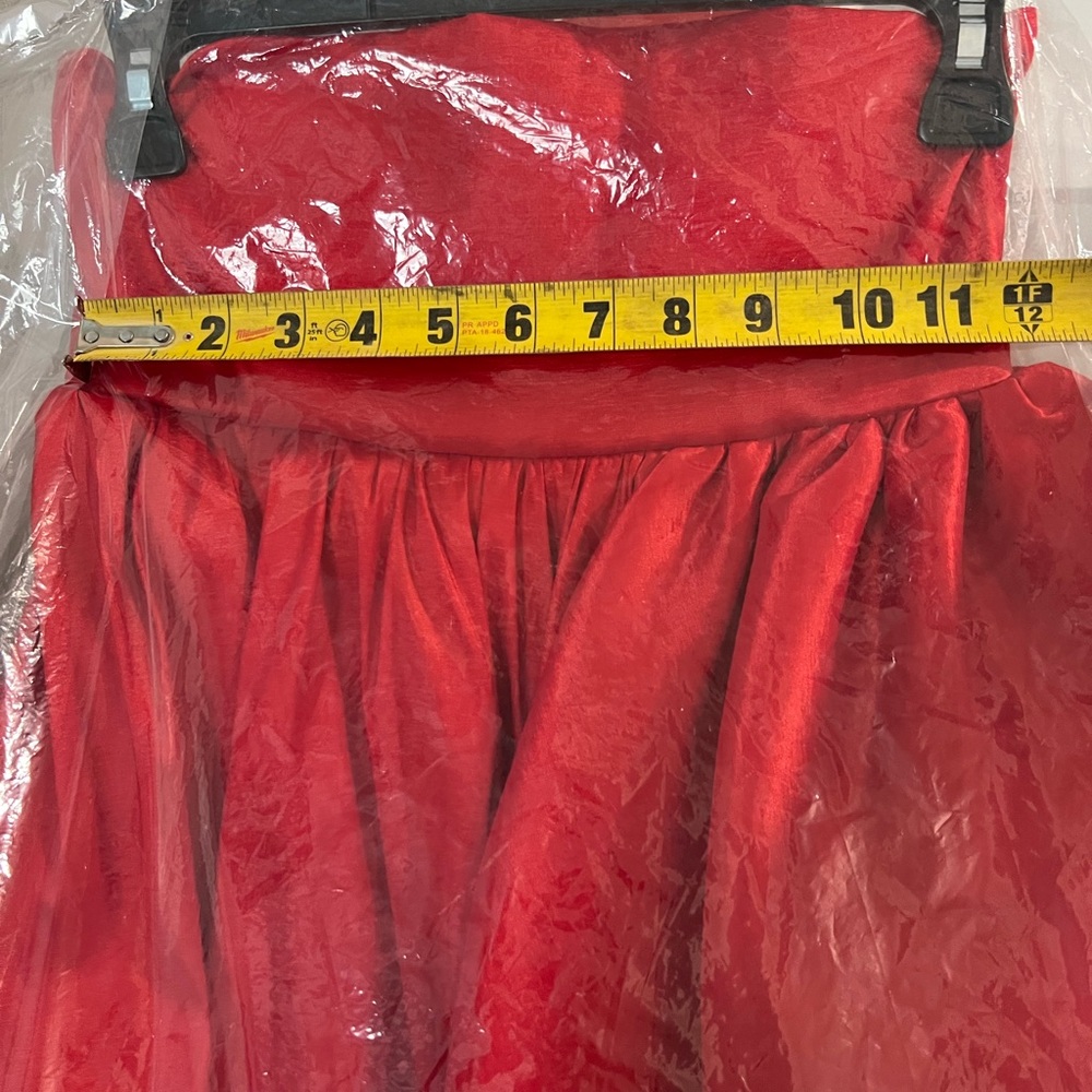 Red Custom Dress - Picture 3 of 4